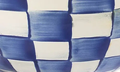 Mackenzie-childs Mackenzie Childs Royal Check Set Of 3 Enameled Steel Bowls