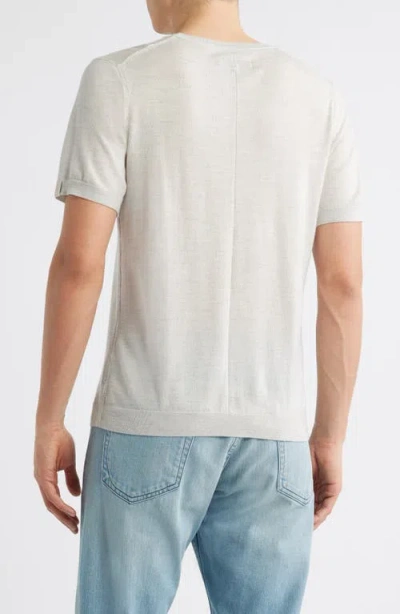 Rag & Bone Aulton Wool Blend T-shirt In White