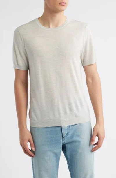 Rag & Bone Aulton Wool Blend T-shirt In White