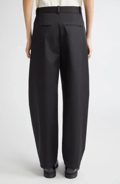 Partow Kayden Stretch Cotton Pants In Black