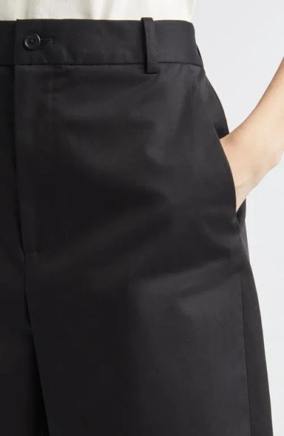 Partow Kayden Stretch Cotton Pants In Black