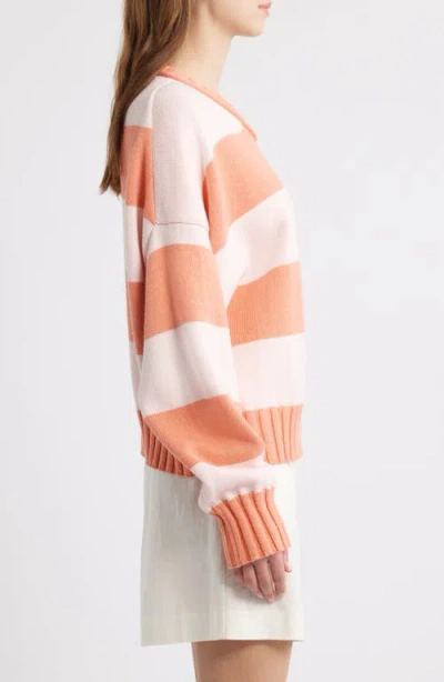 Solid & Striped Reva Pullover Sweater In Gelato Stripe