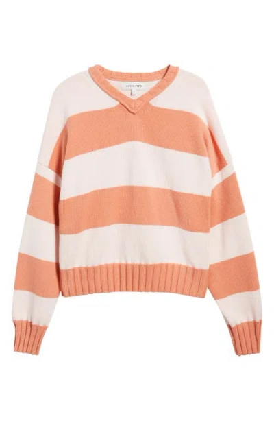 Solid & Striped Reva Pullover Sweater In Gelato Stripe