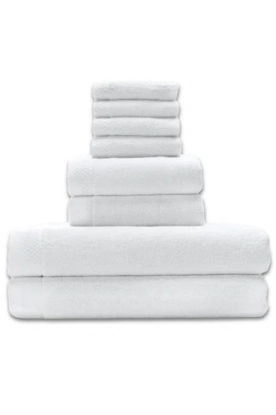 Bedvoyage Luxury Viscose Odor & Mildew Resistant Towel Collection, 8pc Set
