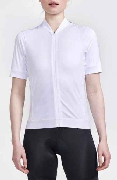 Craft Core Essence Jersey Bike Top In White