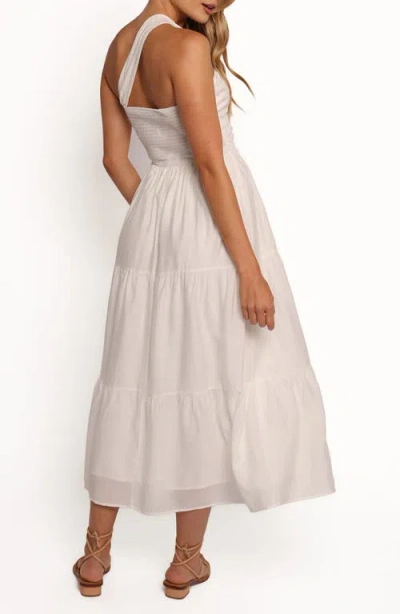 Petal And Pup Petal & Pup Vinnie One-shoulder Maxi Dress In White
