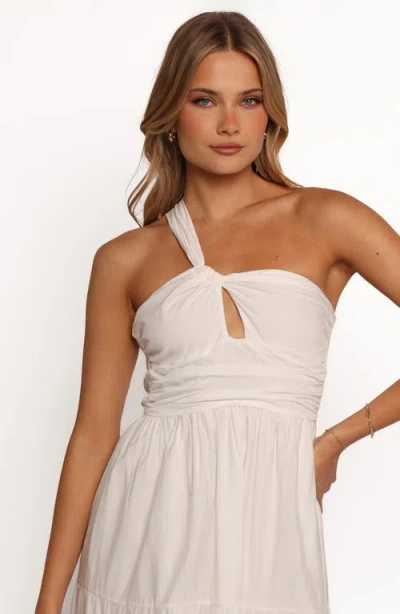 Petal And Pup Petal & Pup Vinnie One-shoulder Maxi Dress In White