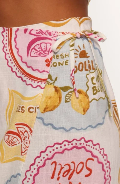 Petal And Pup Petal & Pup Siena Wrap Miniskirt In White