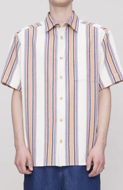 Apc A. P.c. Chemisette Ross Stripe Shirt In Pattern