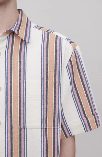 Apc A. P.c. Chemisette Ross Stripe Shirt In Pattern