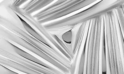 Shymi Textured Triangle Statement Earrings