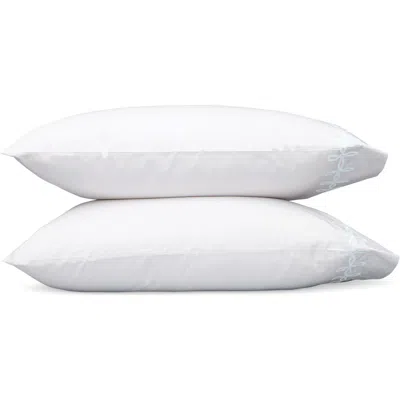 Matouk Gordian Knot Set Of 2 500 Thread Count Cotton Percale Pillowcases