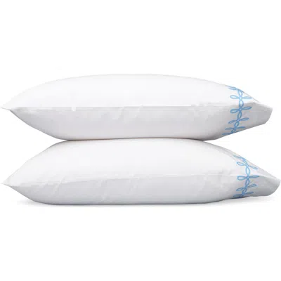 Matouk Gordian Knot Set Of 2 500 Thread Count Cotton Percale Pillowcases