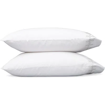Matouk Gordian Knot Set Of 2 500 Thread Count Cotton Percale Pillowcases