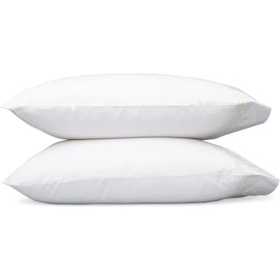 Matouk Gordian Knot Set Of 2 500 Thread Count Cotton Percale Pillowcases