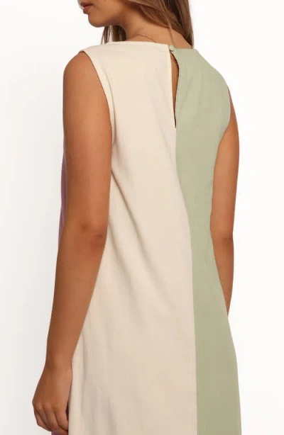 Petal And Pup Petal & Pup Lindi Colorblock Maxi Dress In Pink