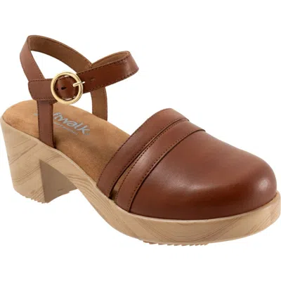 Softwalk ® Fillmore Ankle Strap Platform Clog