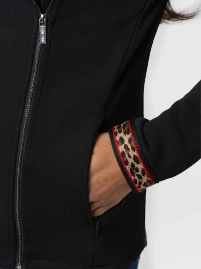 Saint And Sofia Saint + Sofia Cotton Biker Jacket