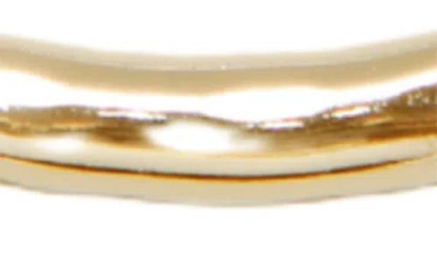 Argento Vivo Hammered Oval Bangle