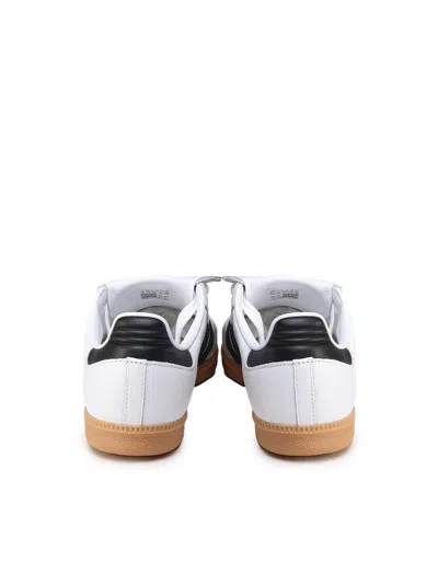 Adidas Originals Samba White Leather Calfskin Sneakers