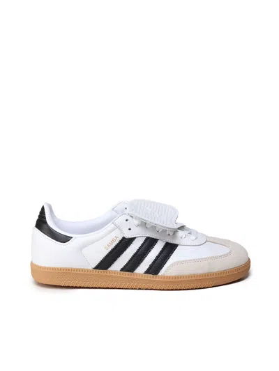 Adidas Originals Samba White Leather Calfskin Sneakers