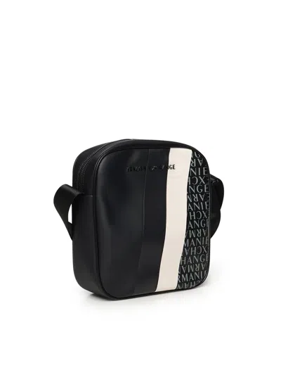 Armani Exchange Deep Navy Geometric Handbag