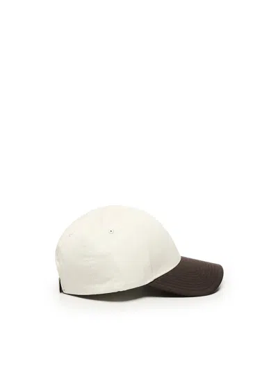 Autry Cotton Embroidered Cream Coffee Cap