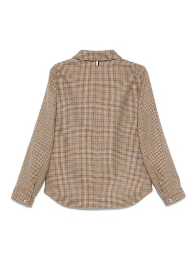Thom Browne Checked Tweed Jacket - Men's - Cupro/wool