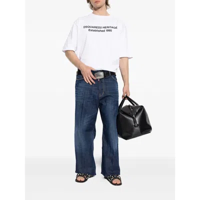 Dsquared2 Denim Wide-leg Jeans