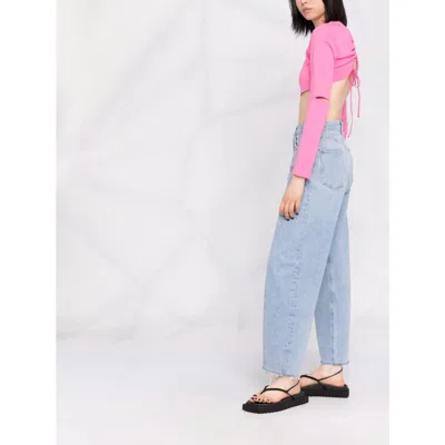AGOLDE DENIM WIDE-LEG JEANS 