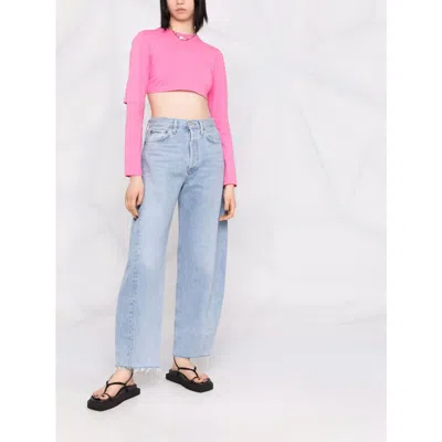 Agolde Parker Straight Jean In Swap Meet