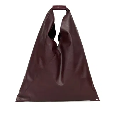 Mm6 Maison Margiela Red Tote Bags