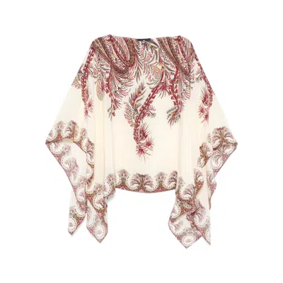 Shop Etro Silk Tops