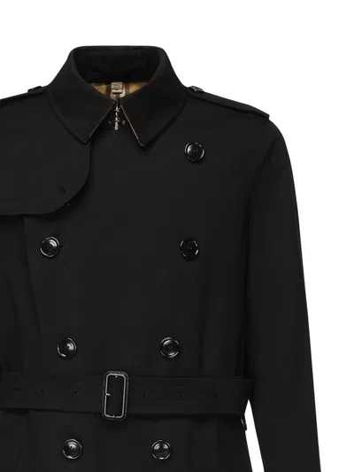 Burberry Kensington Heritage Medium And Long Style Windbreaker