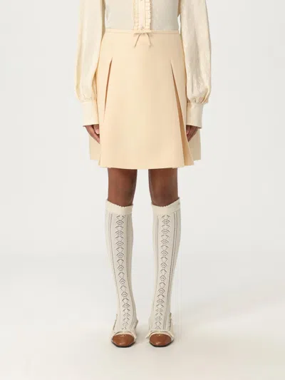 Valentino Crepe Couture Short Skirt