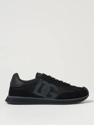 Dolce & Gabbana Dolce&gabbana Men Aria Dg Runner Sneakers In Black
