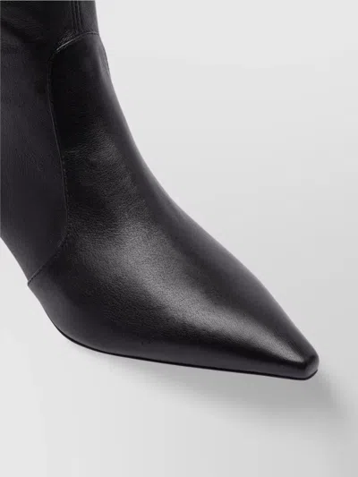 Stuart Weitzman Pointed Toe Ankle Boots With 50mm Heel