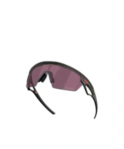 Oakley Sphaera Logo-engraved Sunglasses In Black