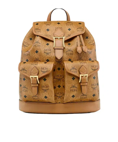 Mcm Straps Detail Hardware Pockets Handle