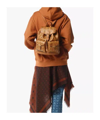 Mcm Straps Detail Hardware Pockets Handle