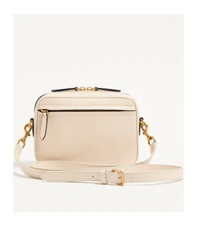 Valentino Garavani Ivory Leather Viva Superstar Handbag