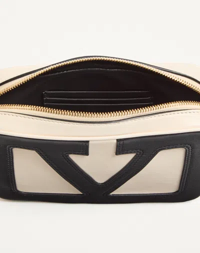 Valentino Garavani Ivory Leather Viva Superstar Handbag