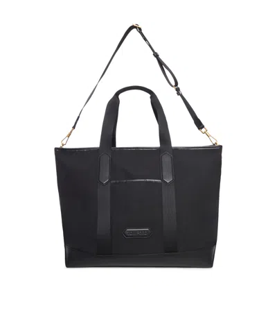 Tom Ford Nylon And Leather Tote Bag