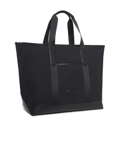 Tom Ford Nylon And Leather Tote Bag