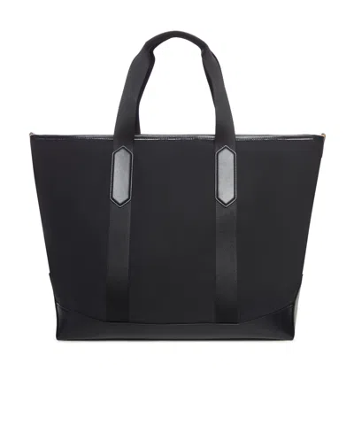 Tom Ford Nylon And Leather Tote Bag