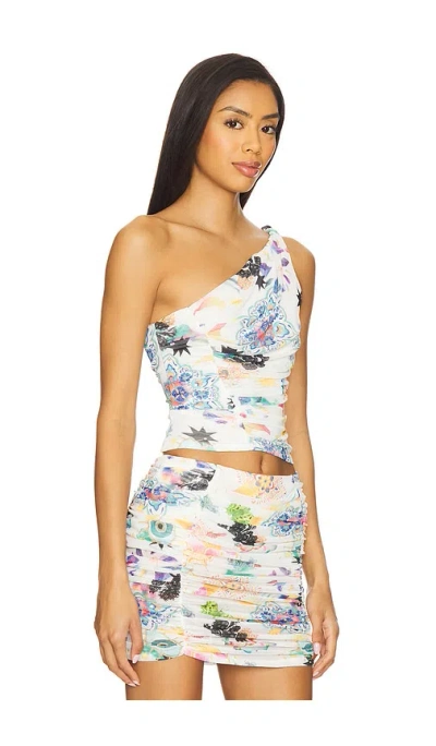 Afrm Zakia Top In Multi