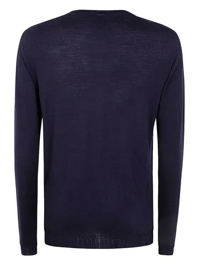 Md75 Suéter Cuello Redondo - Azul