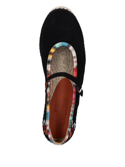 Missoni Viscose-blend Espadrilles With Zigzag Pattern