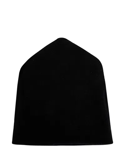 Md75 Beanie Hat Embroidered Cashmere