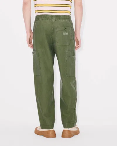 Kenzo Drawstring Cargo Trousers